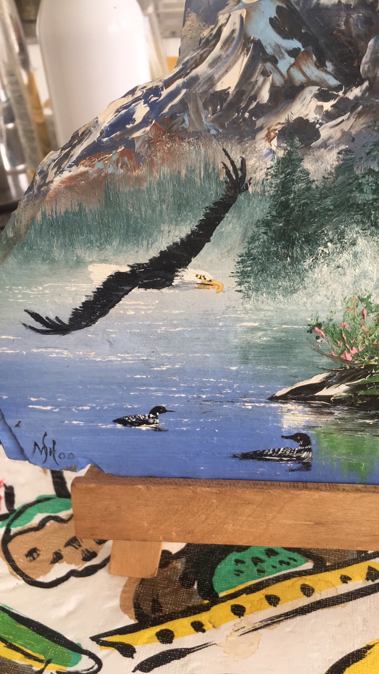 Original Oil Painting By Mark S Hansen image indicator(2)