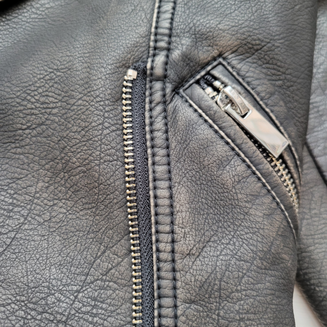 BNWT Zara Faux Leather Jacket - Small image indicator(2)