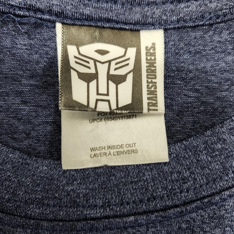 TRANSFORMERS Heathered Dark Blue T-Shirt with GRAPIC. #L image indicator(2)