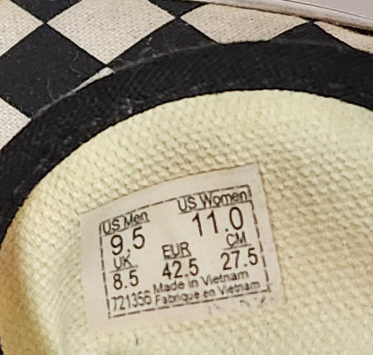 Vans Checkerboard Lace Up Sneakers - photo 5