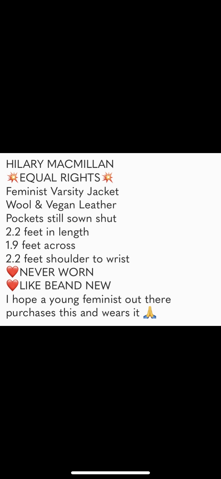 Hillary MacMillan Varsity Jacket image indicator(10)