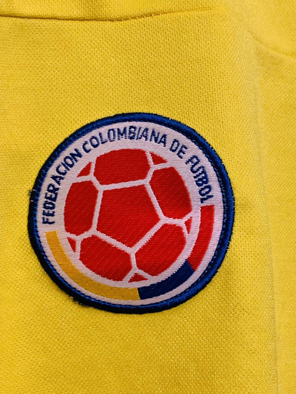 Colombia Soccer Jersey Sz L - photo 2