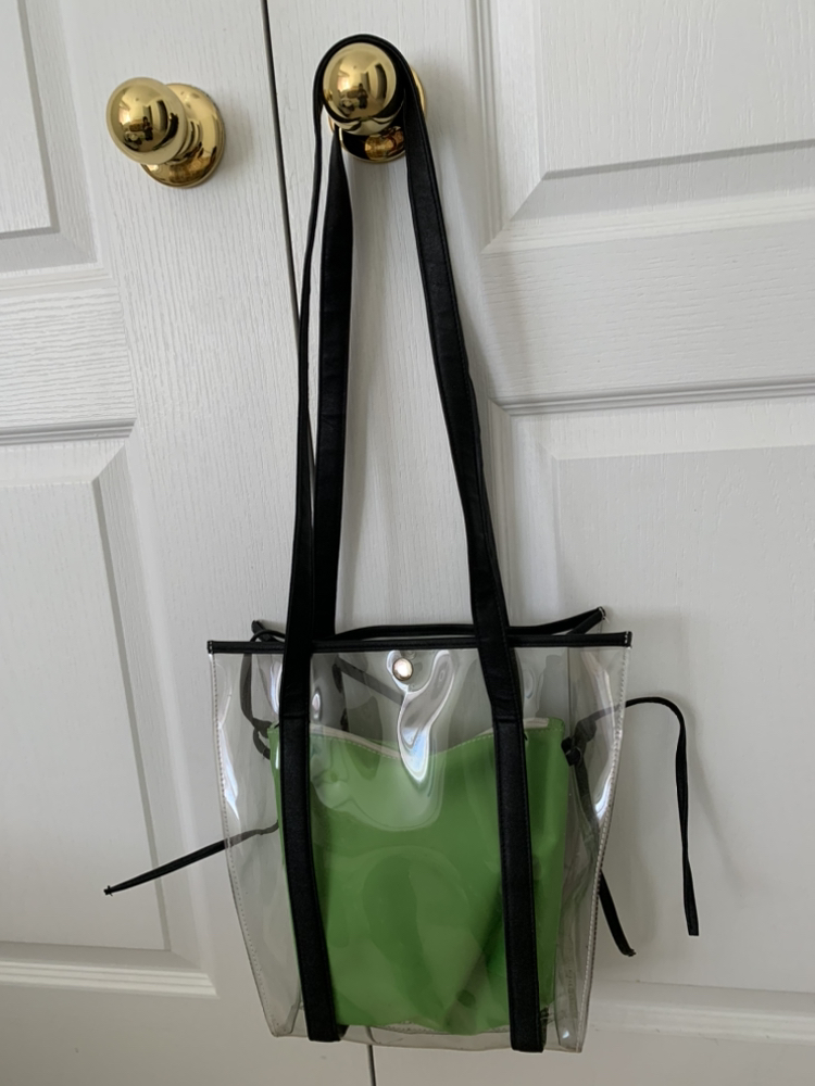 Casual Fashion PVC tote bag image indicator(4)