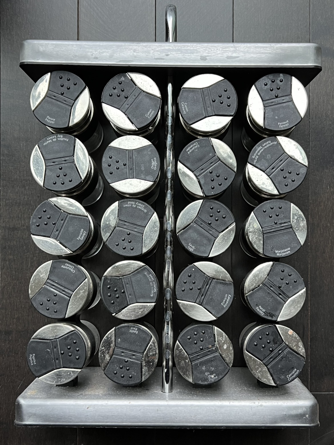 Mini spice rack