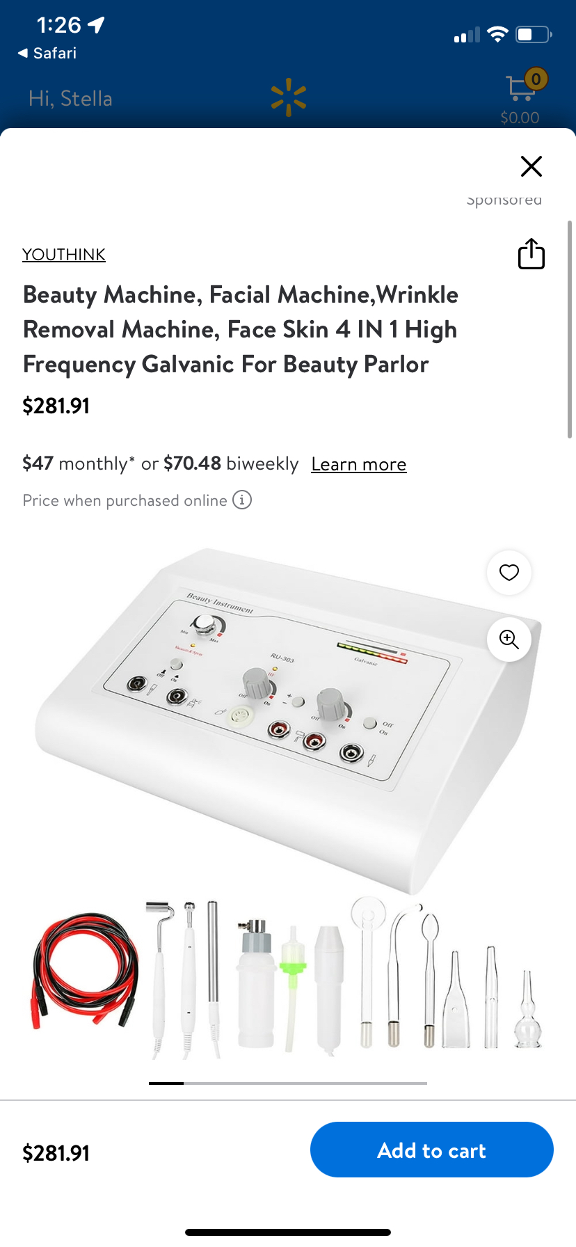 Beauty  FacialMachine  4 in 1