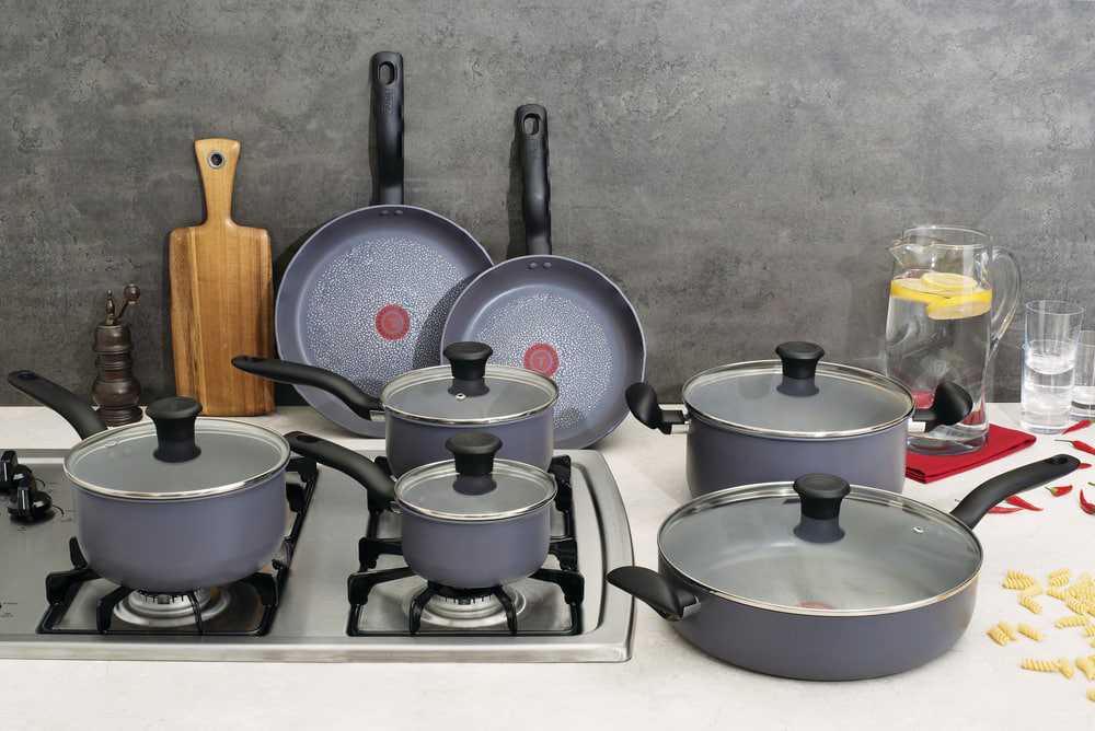 Brandnew Lagostina/T-Fal Non-Stick Cookware Set, image indicator(7)