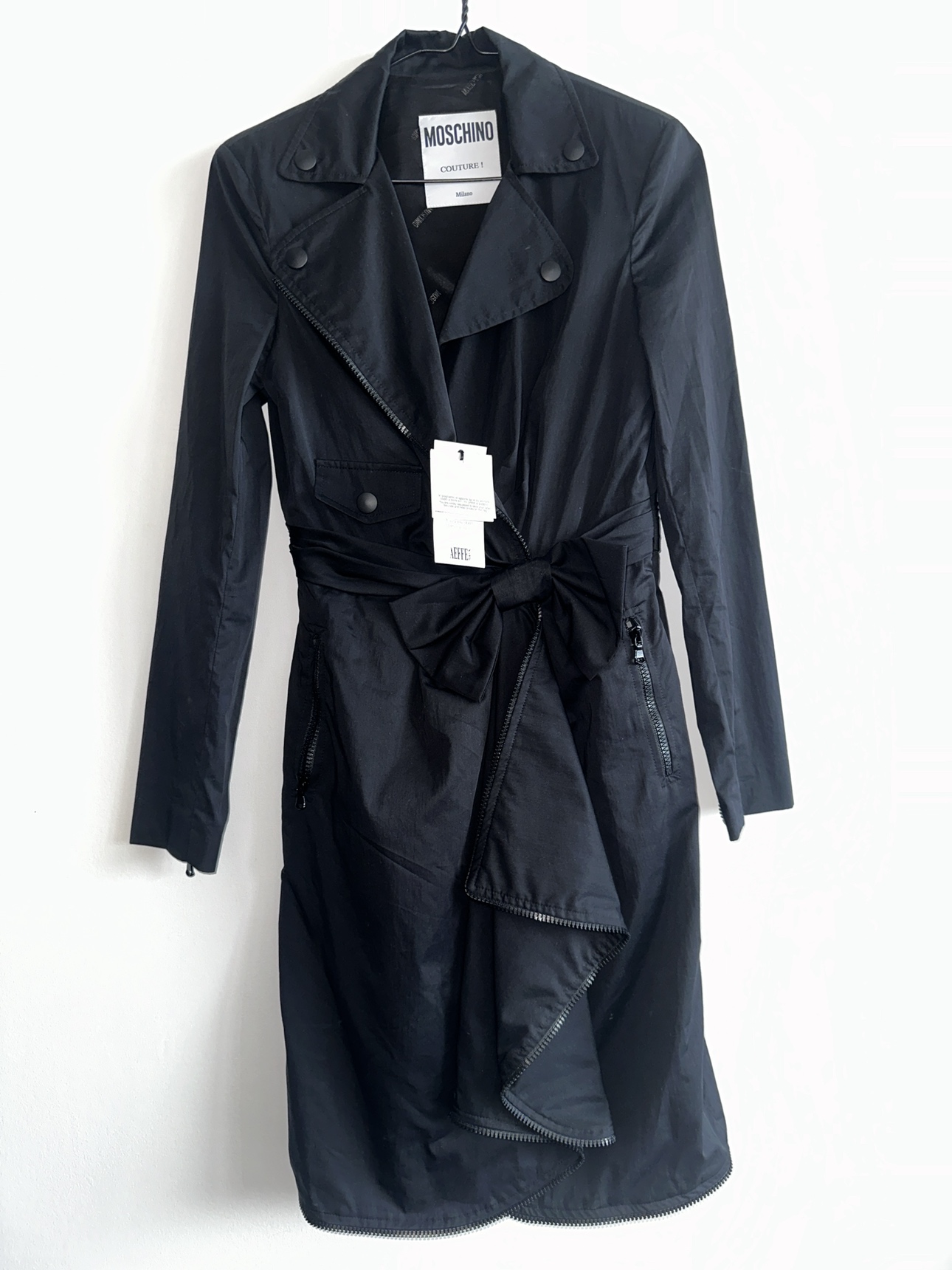 Brand new moschino bow coat dress - photo 2