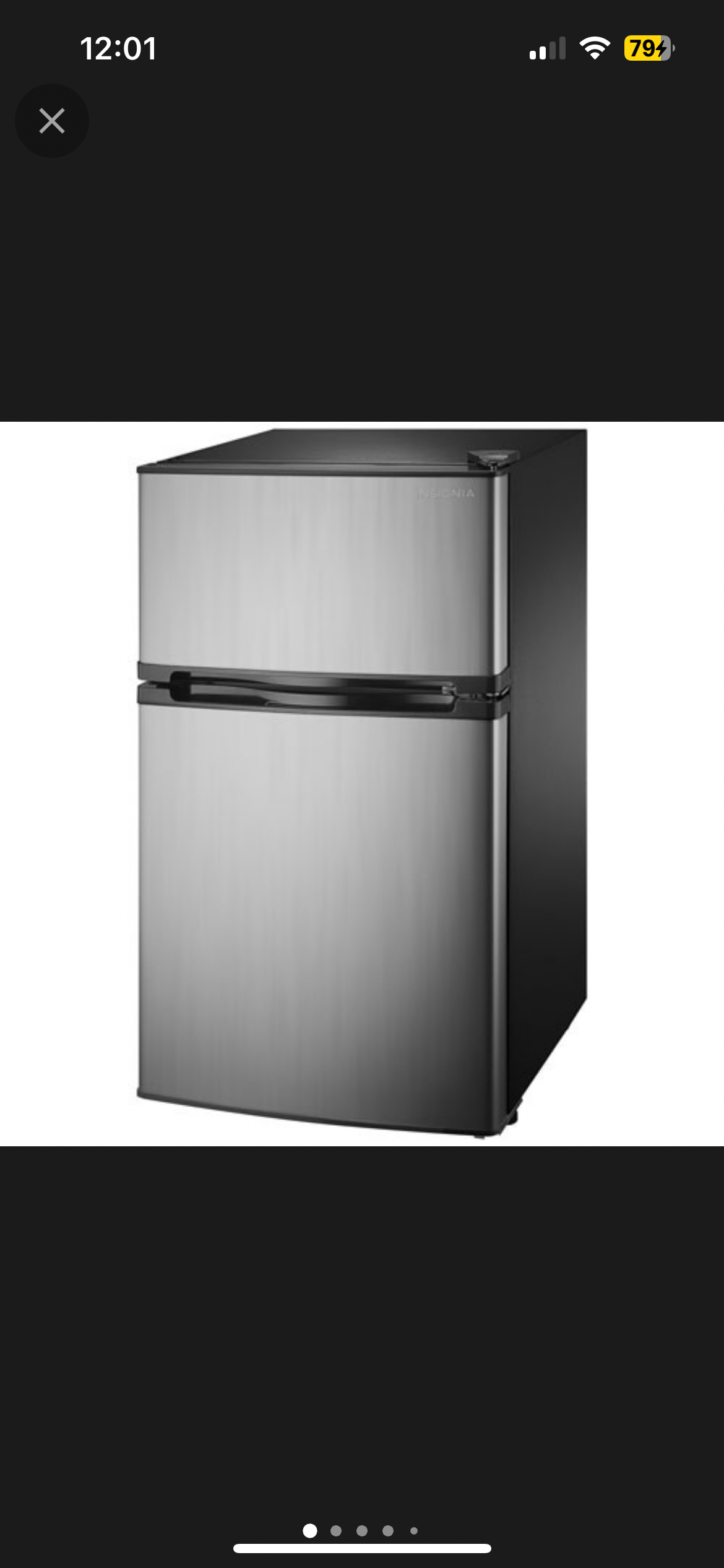 Insignia mini fridge - photo 3