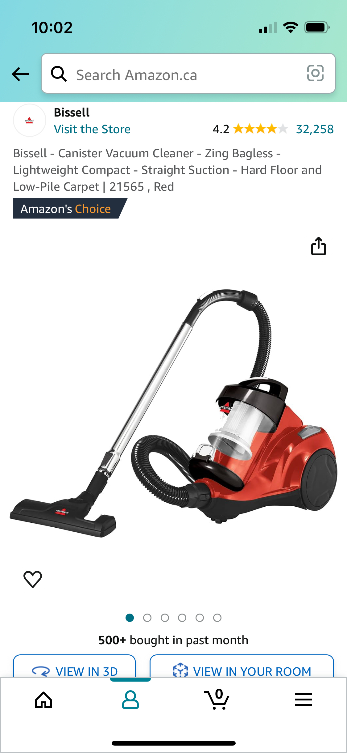Bissell vacuum