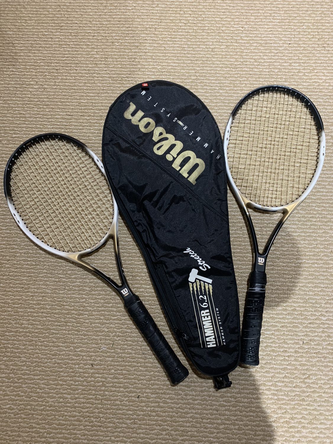 Wilson Hammer 6.2 Tennis Racquets - 4 1/2” Grip thumbnail