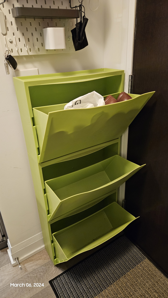 IKEA shoe rack x 3 - photo 2