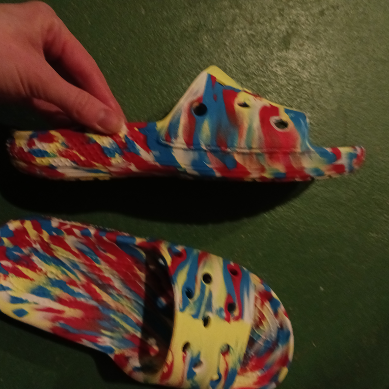 Tie-Dye Crocs Slides image indicator(2)