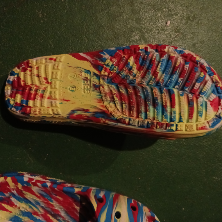 Tie-Dye Crocs Slides image indicator(3)