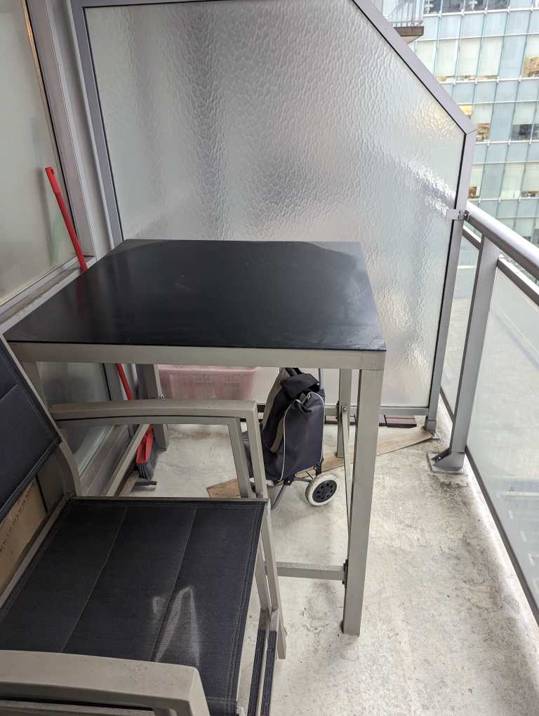 Dining/ Work table with 4 chairs thumbnail