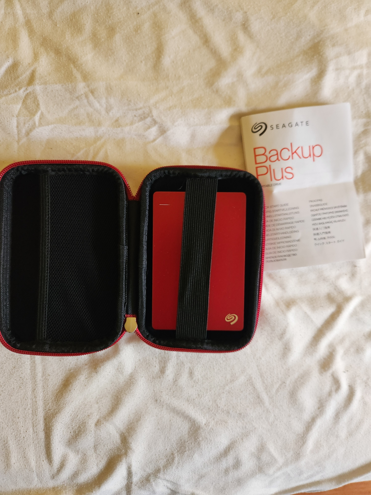 Terabyte drive and protective case thumbnail