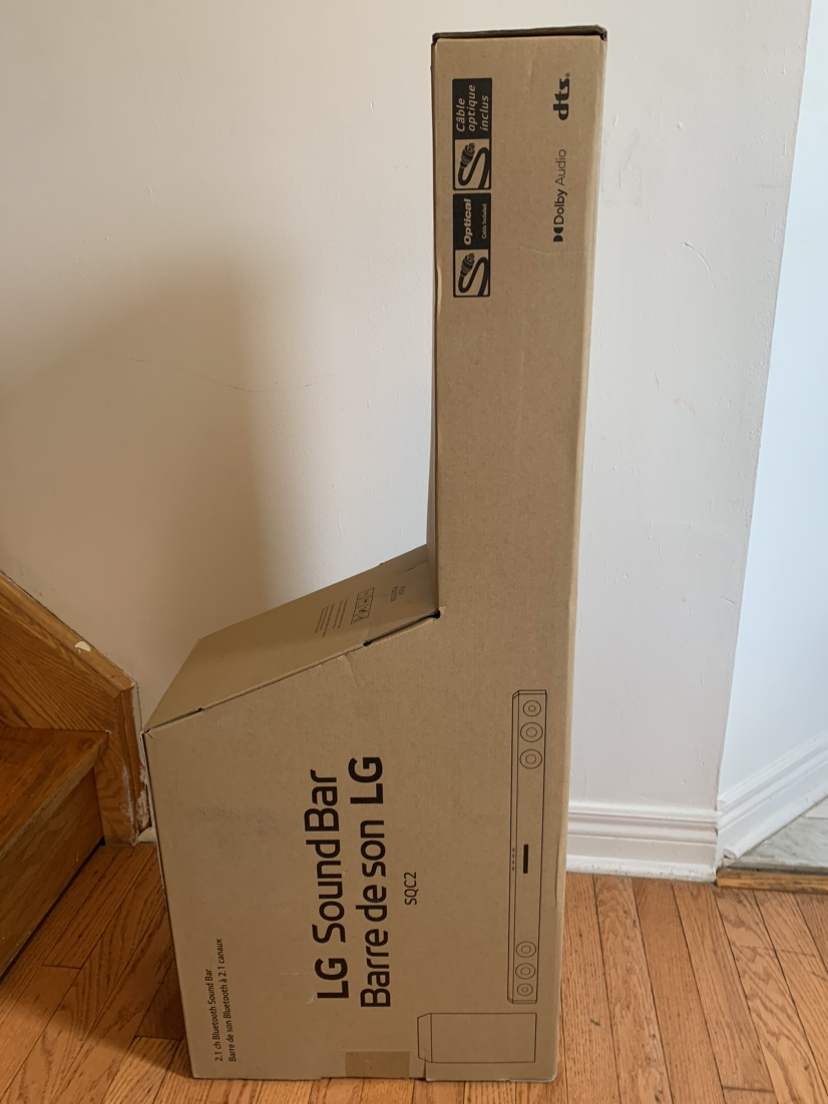 LG SQC2 Sound Bar, 2.1 channel, 300W,  Sound Bar with Bluetooth thumbnail