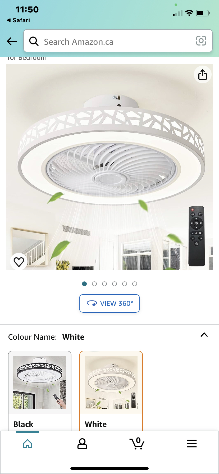 Lights with fan