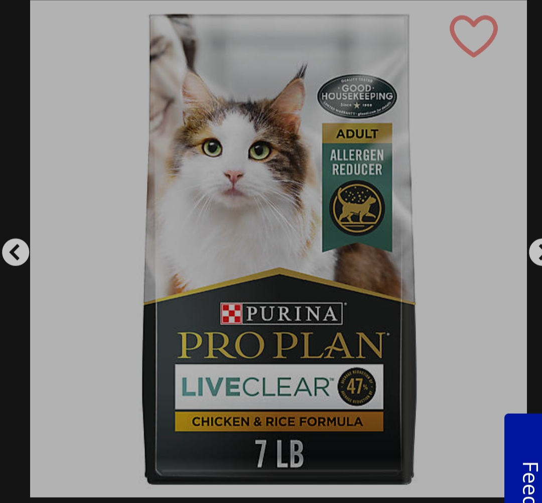 Purina pro plan liveclear chicken and rice for cats #freecycle thumbnail
