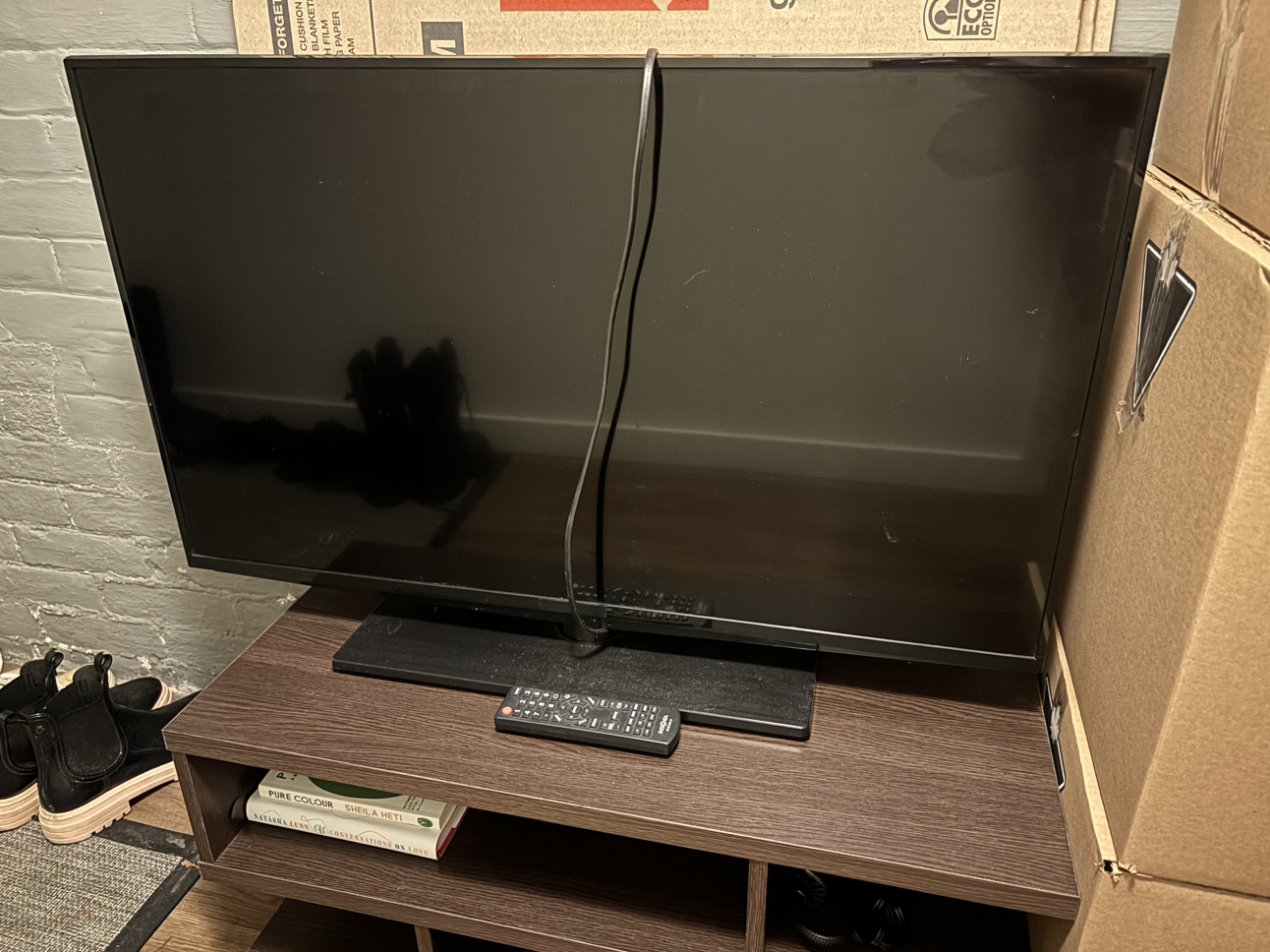 Insignia TV with remote thumbnail
