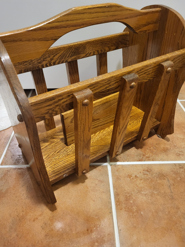 maple wood book case
