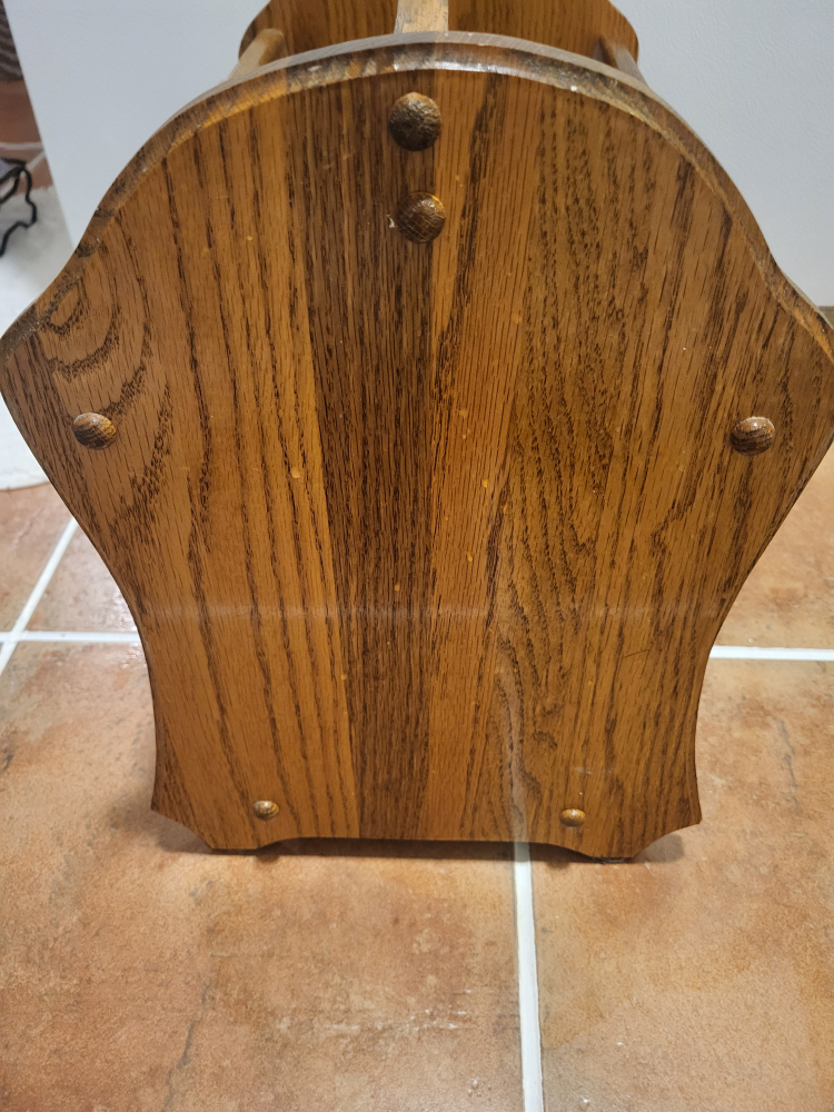 maple wood book case - photo 3