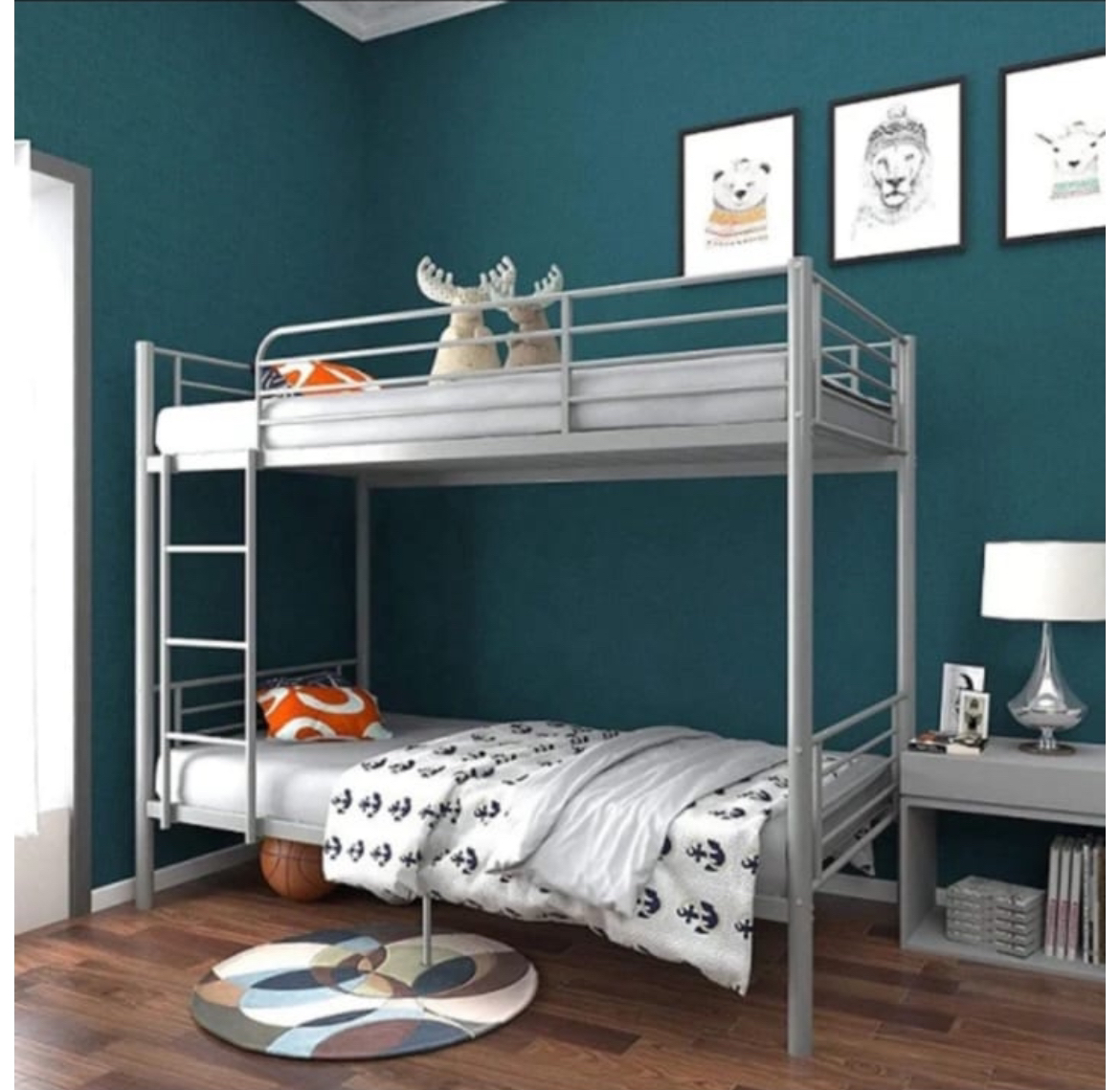 Ikea Bunk Bed for kids - metal body