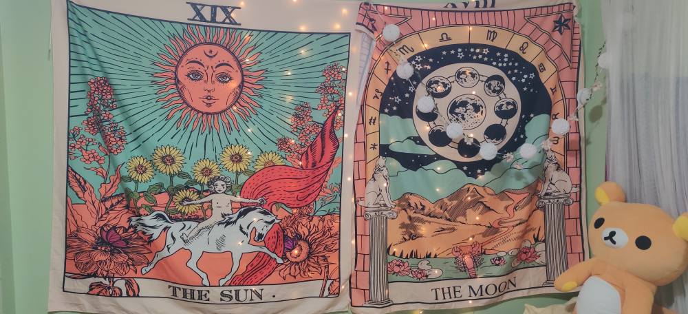 sun and moon tarot tapestries ☀️🌜 thumbnail