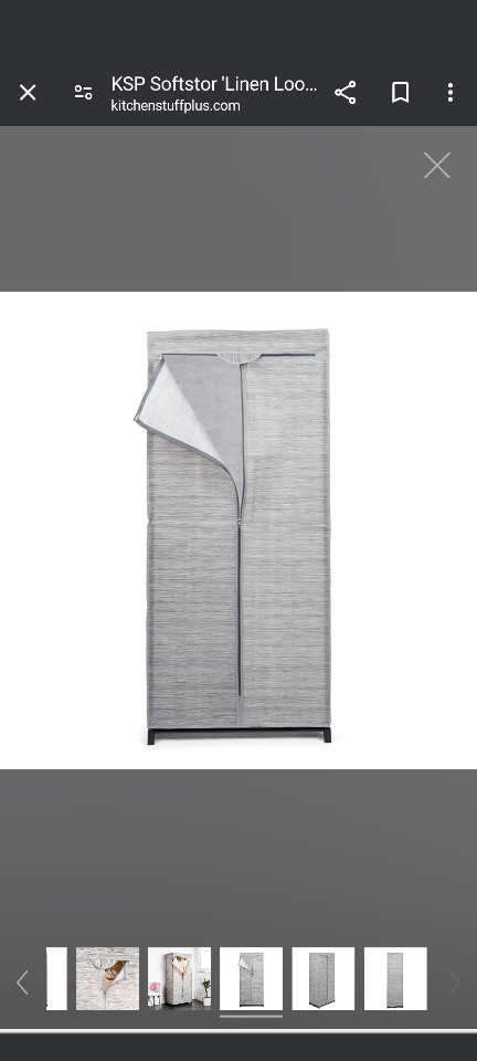 Fabric Shoe Cabinet & Fabric Wardrobe - photo 2
