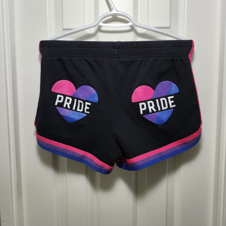 *PROUD AF* PRIDE SHORTS by SPENCERS. 100% Cotton. #M image indicator(7)