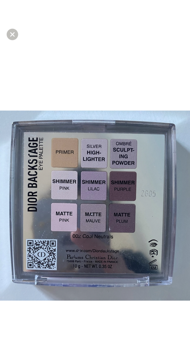 DIOR BACKSTAGE Eye Palette 002 Cool Neutrals image indicator(3)