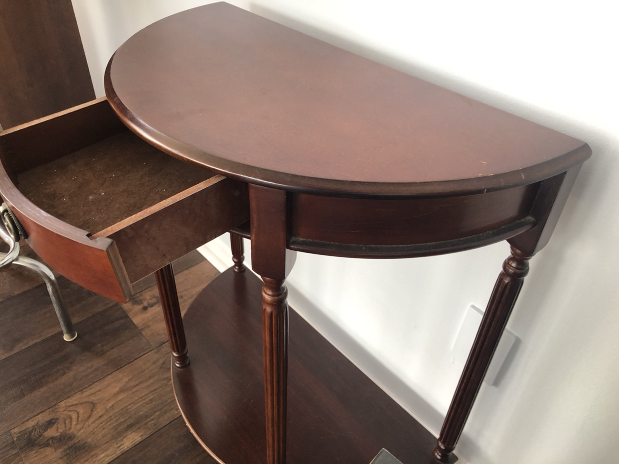 Corner table wood - photo 4