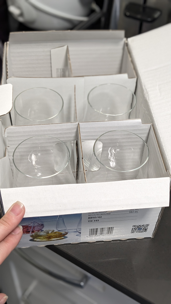 Set of Water or Wine Glasses - photo 4