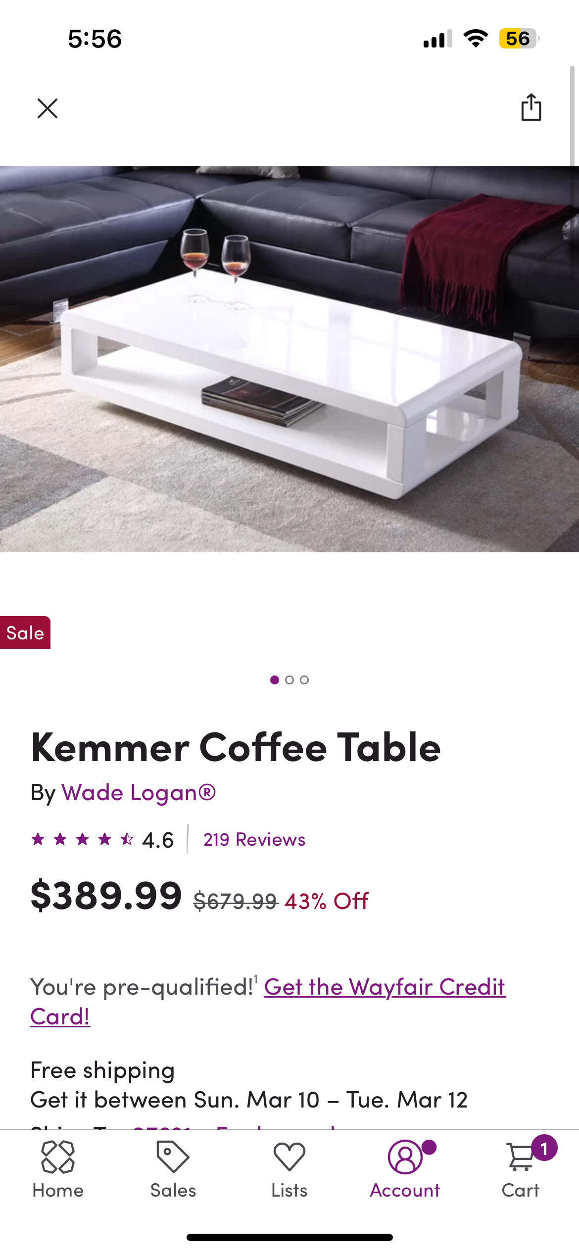 Moving Sale - white coffee table (set of 2) - photo 2