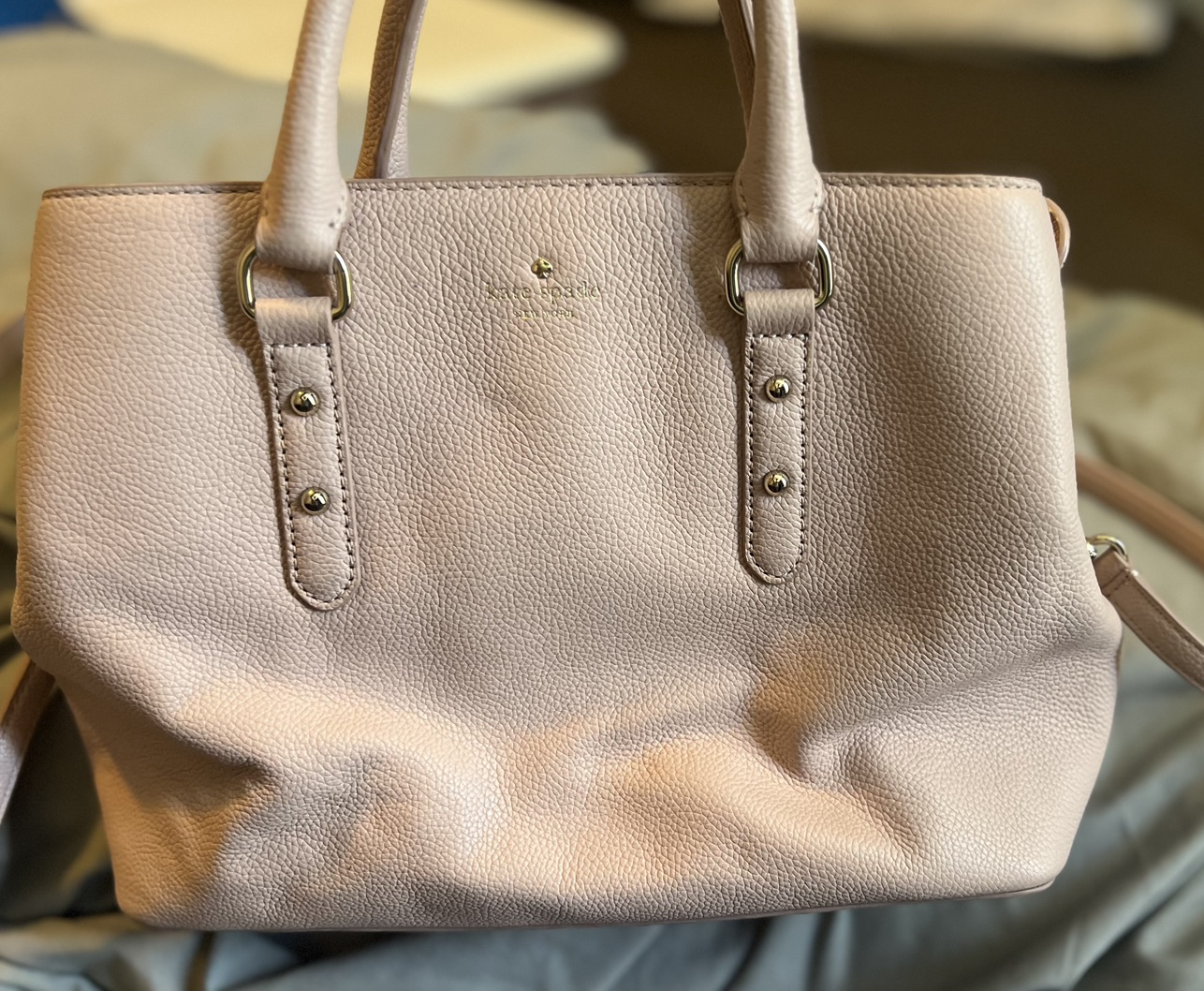 Dusty pink Kate spade purse thumbnail