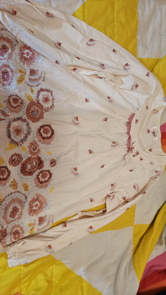 Free pajamas - flower design image indicator(2)