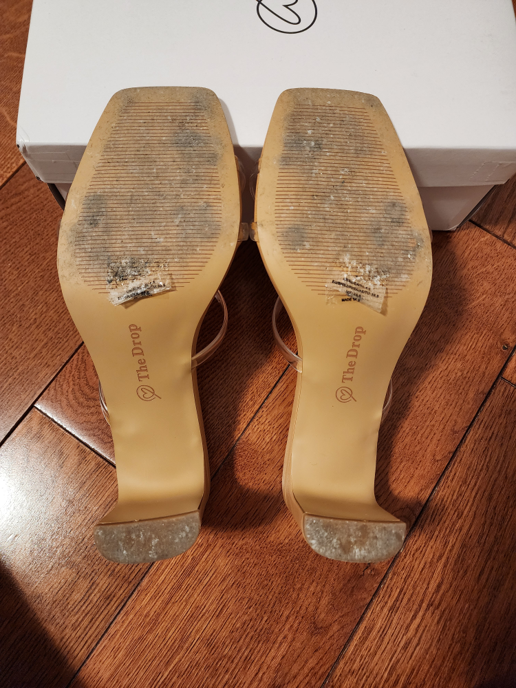 strappy square-toe heeled sandal image indicator(4)