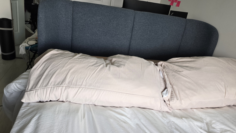 Ikea Tufjord Queen bedframe gunnared blue - photo 2
