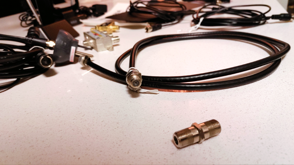 #freecycle Coaxial cables, connectors, and digital antennas - photo 5