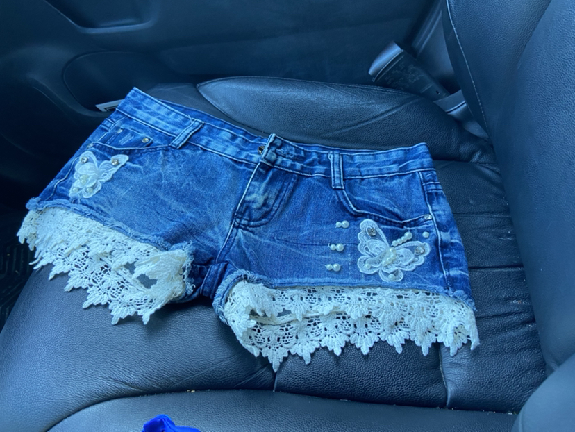 Jean shorts