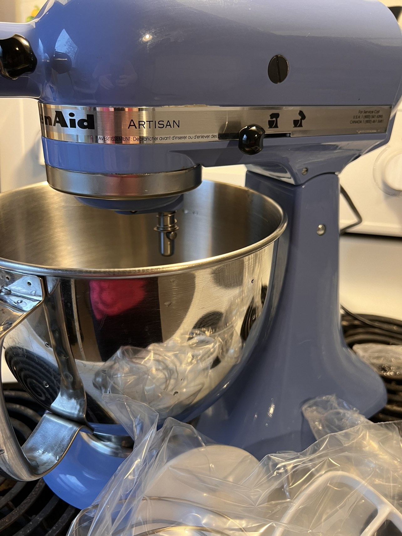 Kitchenaid Artisan Stand Mixer Blue thumbnail