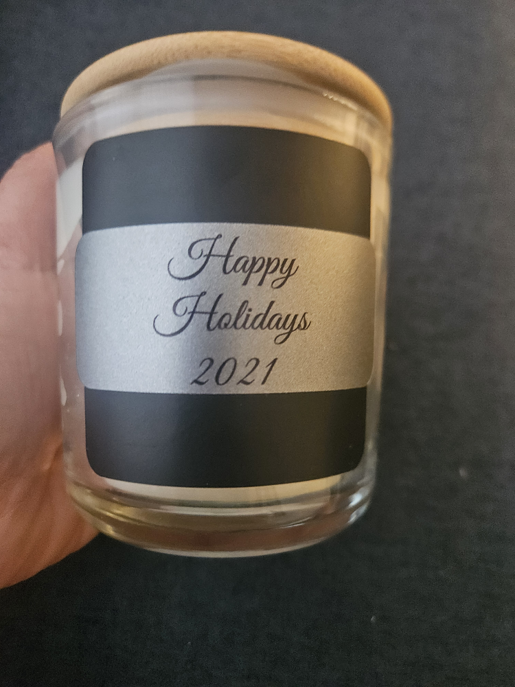 Gingerbread Candle #freecycle