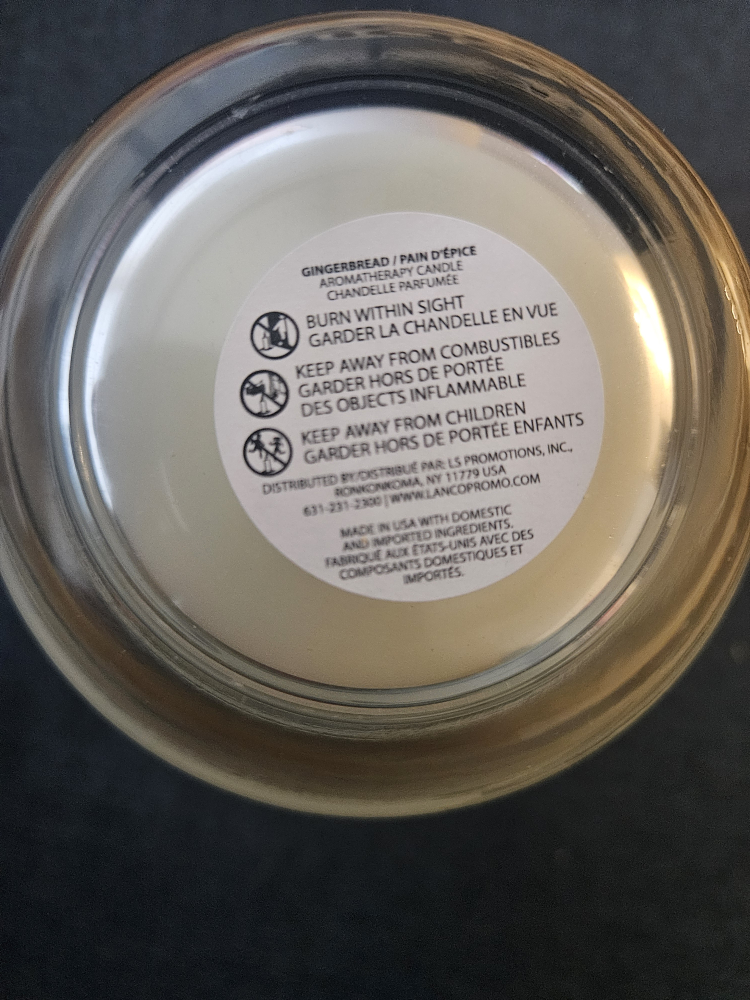Gingerbread Candle #freecycle - photo 2