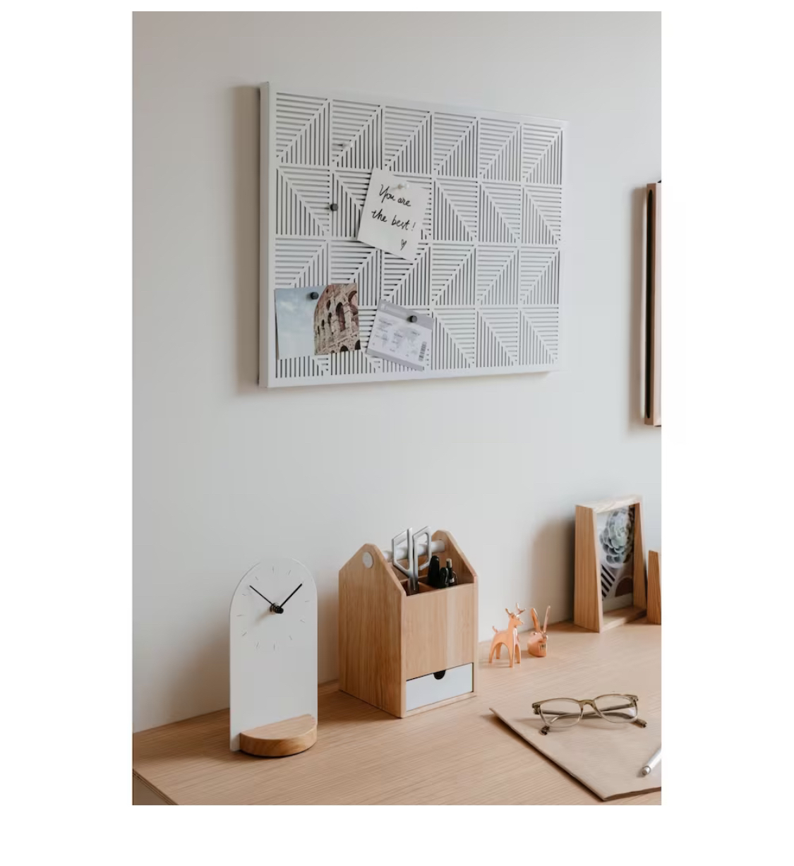 Umbra Bulletin Board /Task Board in White