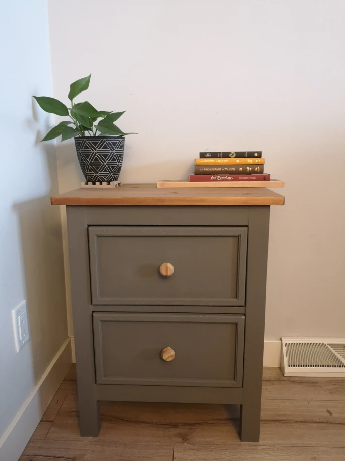 Refinished Nightstand/Side Table - photo 2