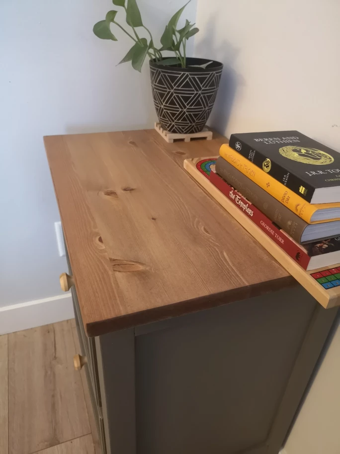 Refinished Nightstand/Side Table - photo 3