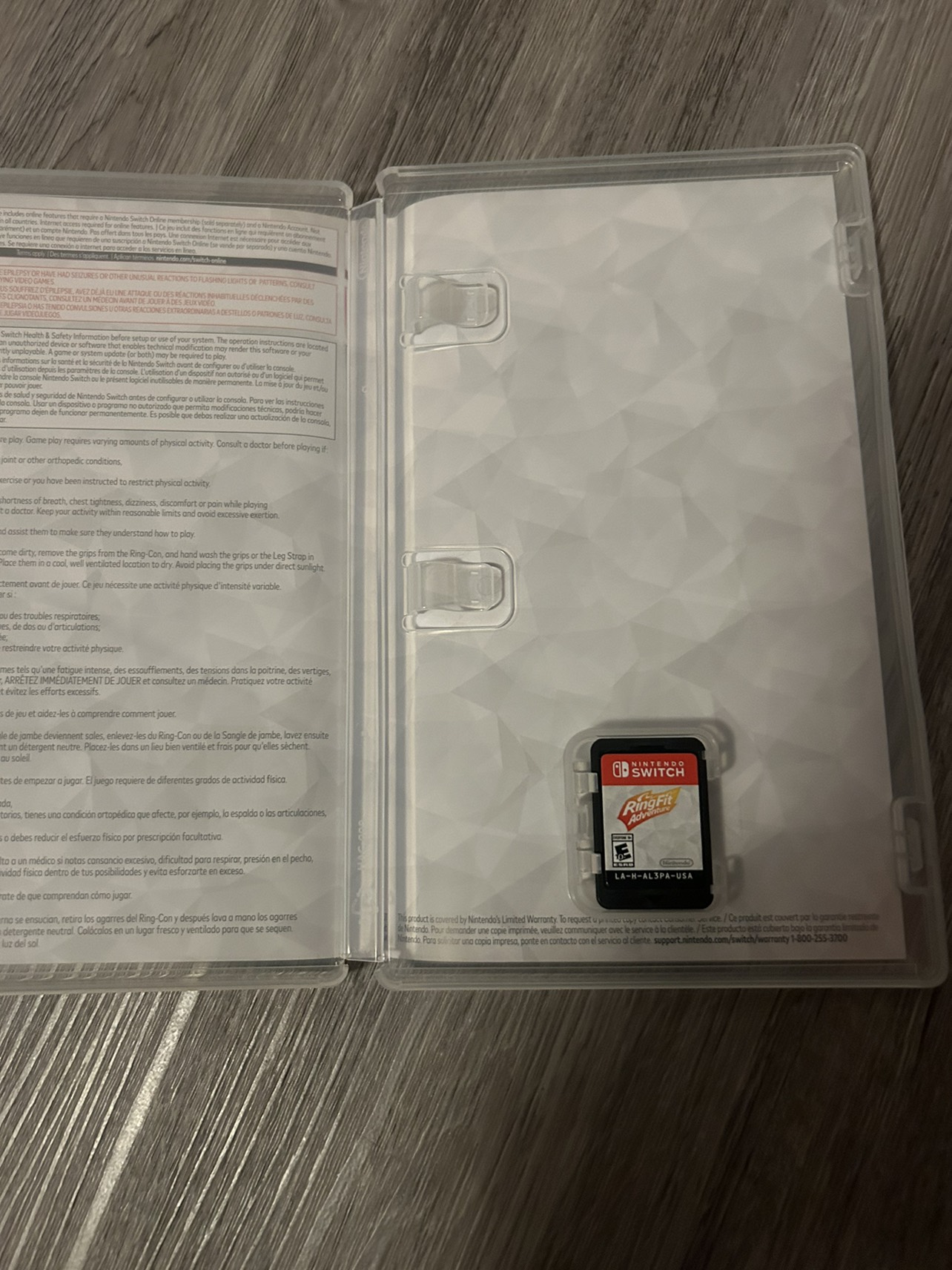 Ring fit adventure video game comes with ring image indicator(2)