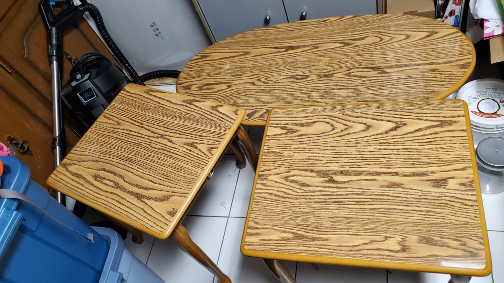 Coffee table and side tables