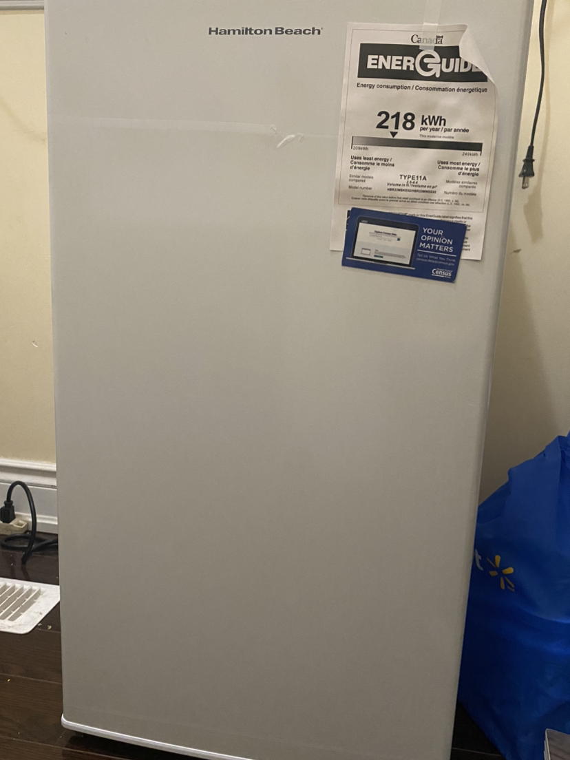 Compact fridge