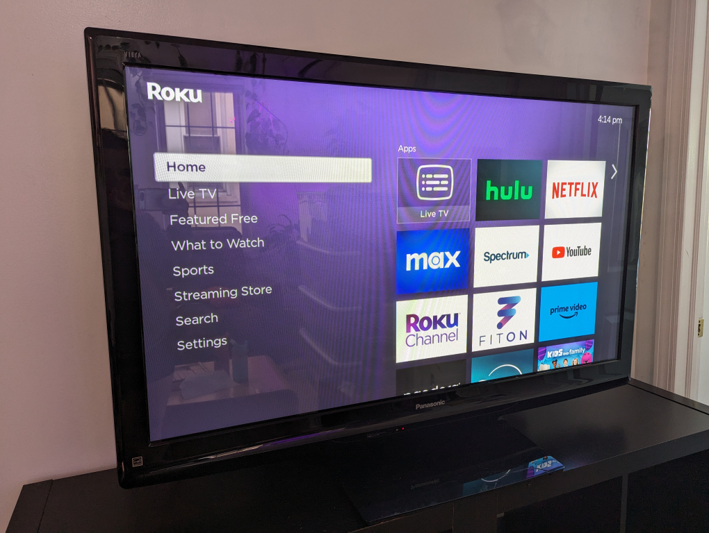 Panasonic HDTV plasma 59" screen