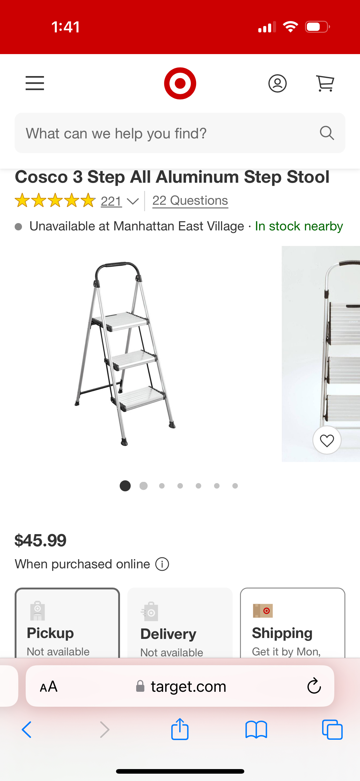 3-step Aluminum Step Stool - photo 4